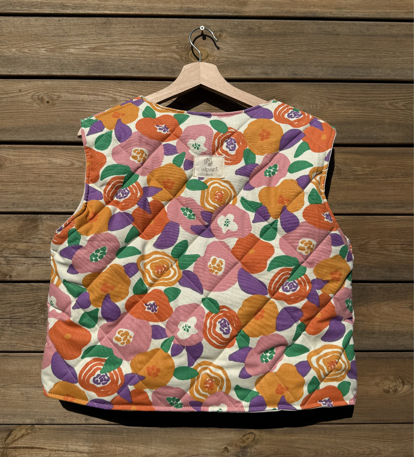 KAMIZELKA orange sm tył